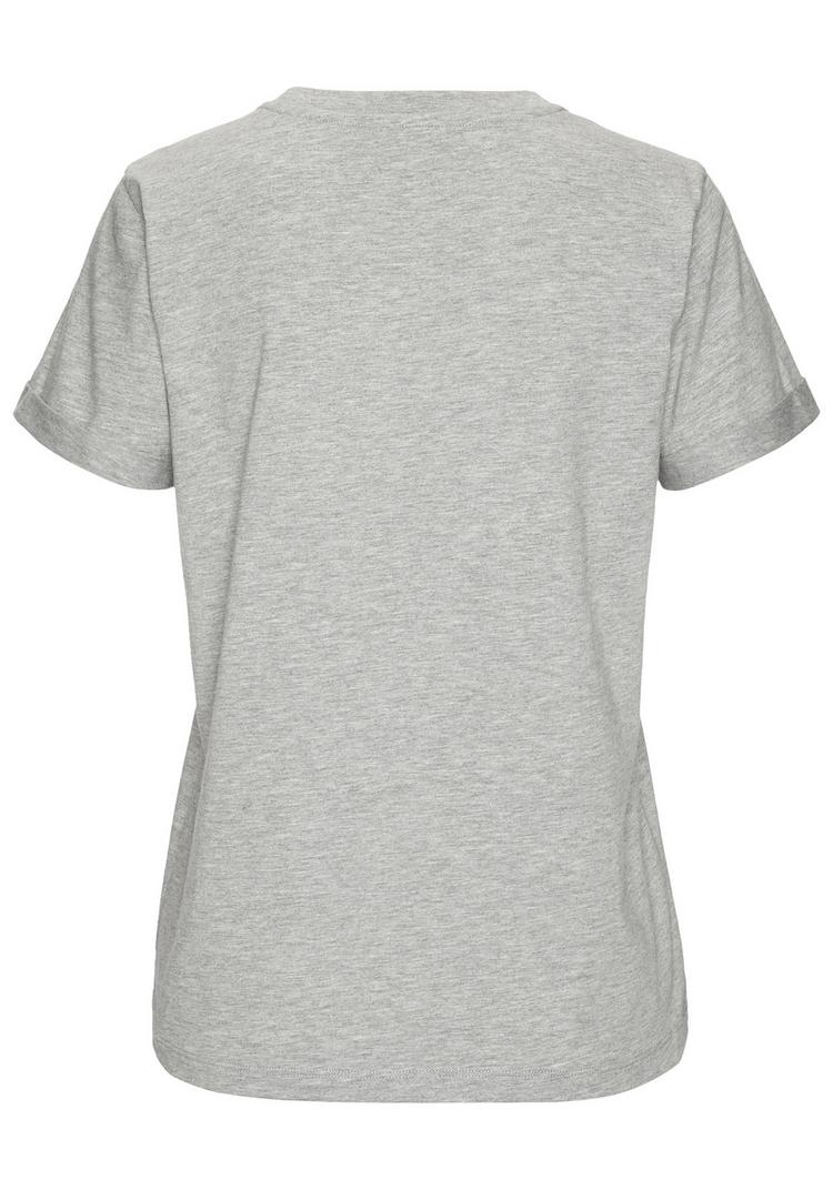 Lascana Lascana T-Shirt T-Shirt Damen - grau meliert - 0 | SportScheck