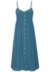 Lascana Sommerkleid Tr&auml;gerkleid Damen - petrol