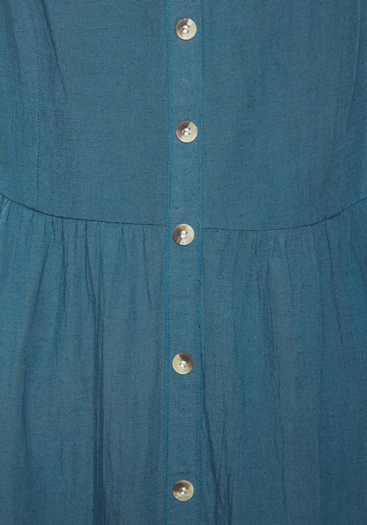 Lascana Lascana Sommerkleid Tr&auml;gerkleid Damen - petrol - 1 | SportScheck