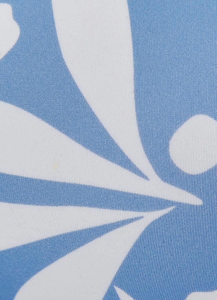 LASCANA Active LASCANA Active B&uuml;gel-Bikini-Top Bikini Oberteil Damen - blau - wei&szlig; - 1 | SportScheck