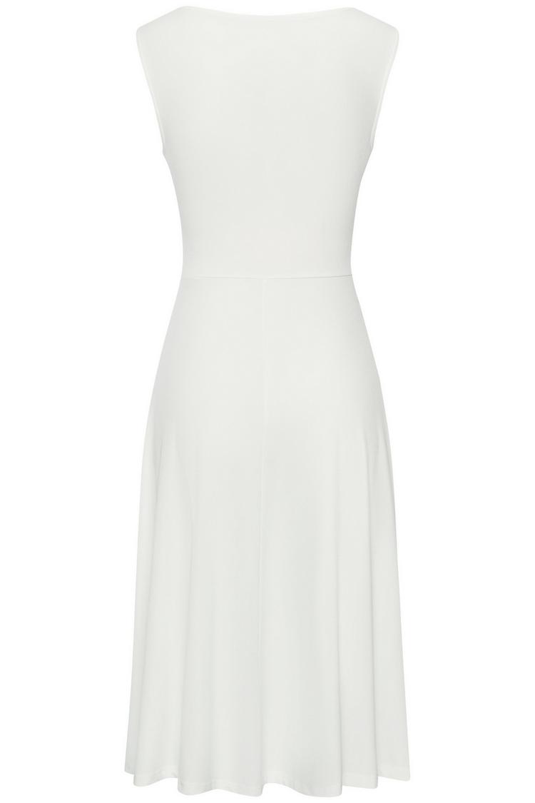 Lascana Lascana Midikleid Kleid Damen - wei&szlig; - 0 | SportScheck