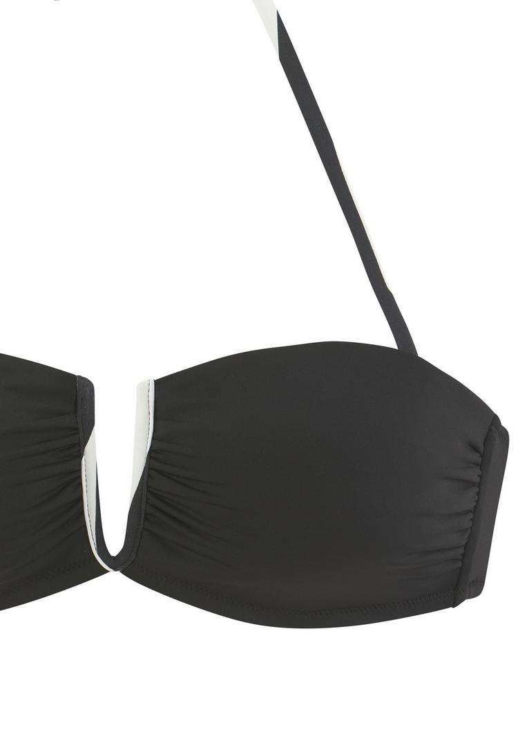 FRENCH CONNECTION FRENCH CONNECTION Bandeau-Bikini Bikini Set Damen - schwarz - 1 | SportScheck