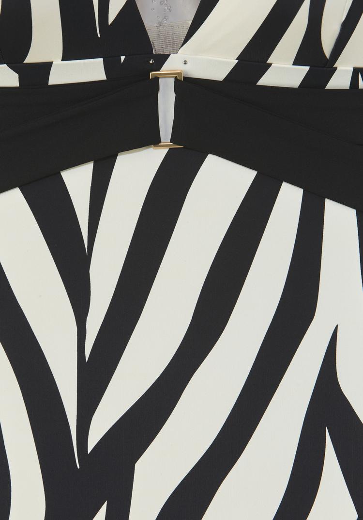 FRENCH CONNECTION FRENCH CONNECTION Badeanzug Badeanzug Damen - schwarz-creme - 1 | SportScheck