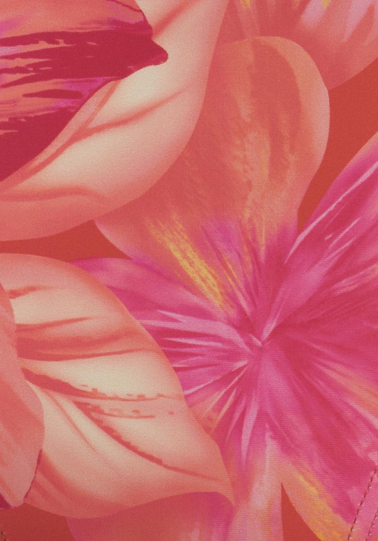 S.OLIVER S.OLIVER Highwaist-Bikini-Hose Bikini Hose Damen - pfirsich bedruckt - 0 | SportScheck