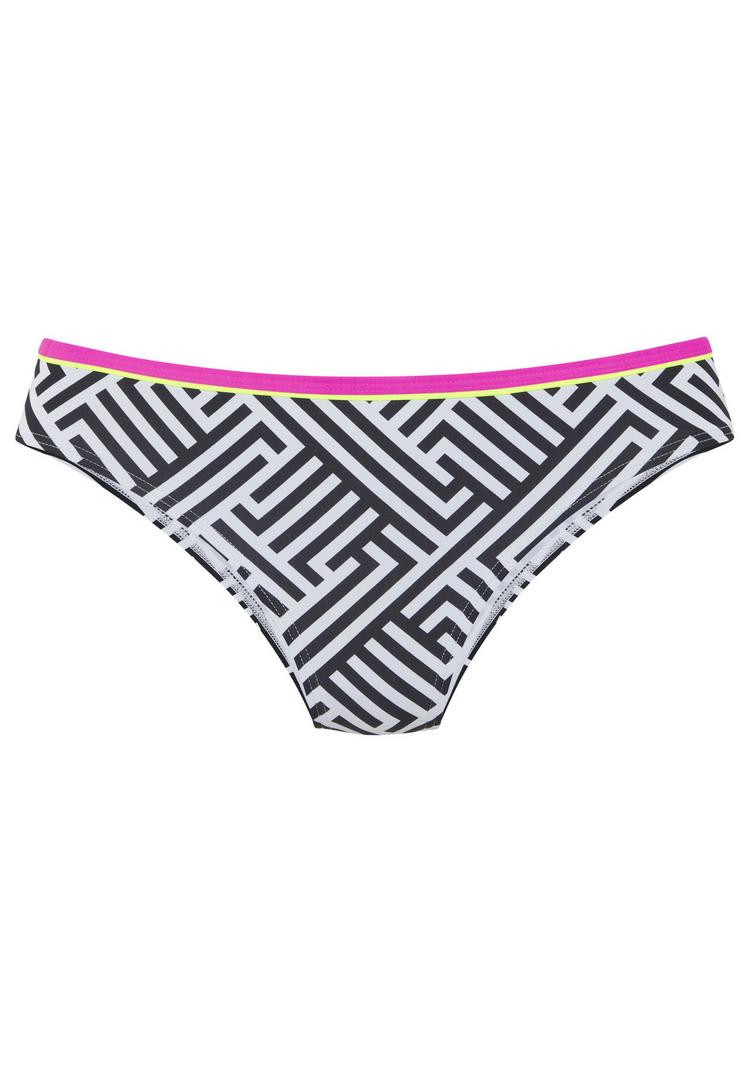 Buffalo Buffalo Bikini-Hose Bikini Hose Damen - schwarz-wei&szlig; - 0 | SportScheck