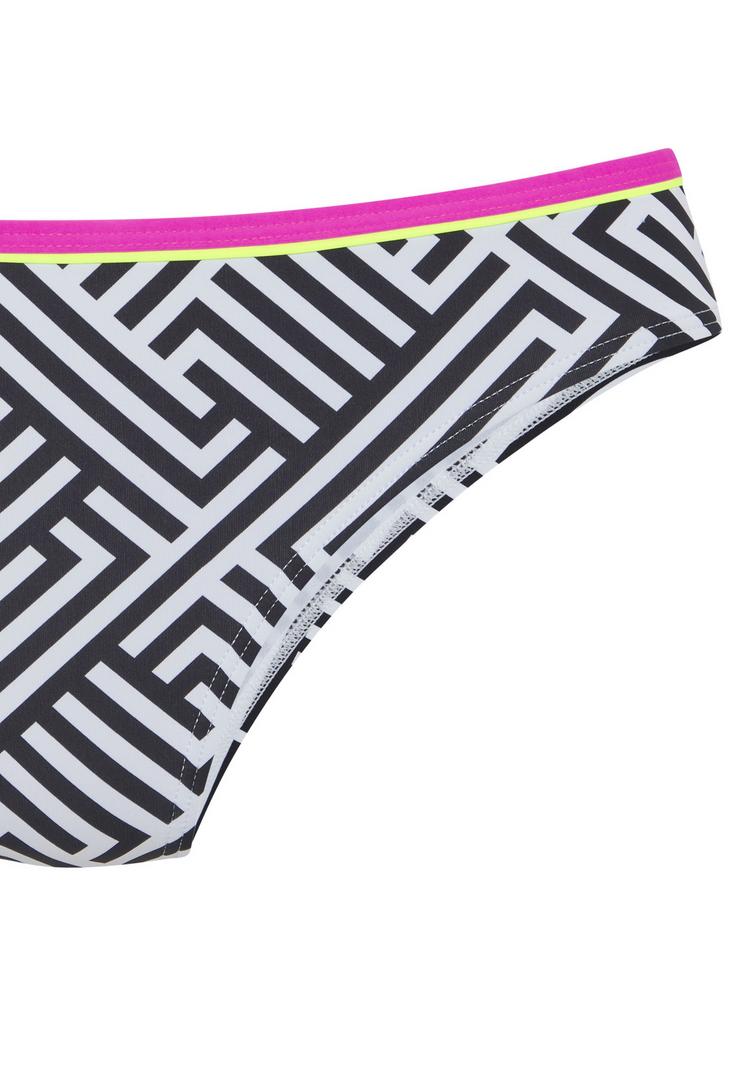 Buffalo Buffalo Bikini-Hose Bikini Hose Damen - schwarz-wei&szlig; - 0 | SportScheck