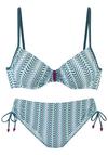 Vivance B&uuml;gel-Bikini Bikini Set Damen - blau