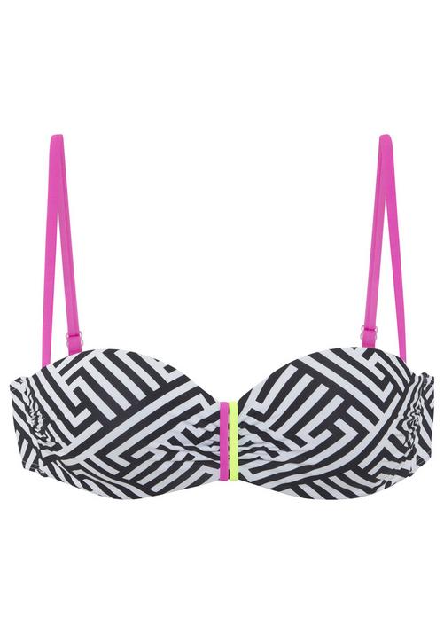 Buffalo B&uuml;gel-Bandeau-Bikini-Top Bikini Oberteil Damen