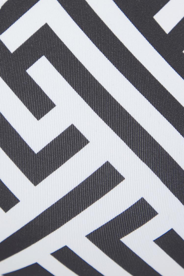 Buffalo Buffalo Triangel-Bikini-Top Bikini Oberteil Damen - schwarz-wei&szlig; - 0 | SportScheck