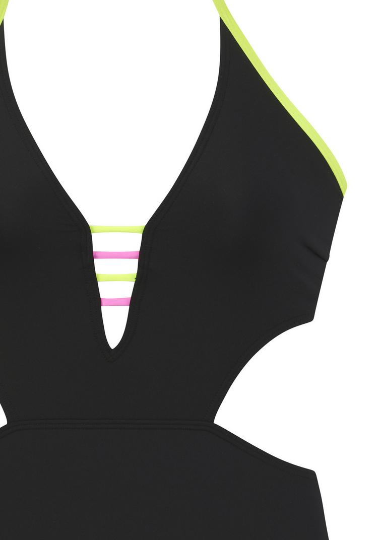 Buffalo Buffalo Monokini Badeanzug Damen - schwarz - 0 | SportScheck