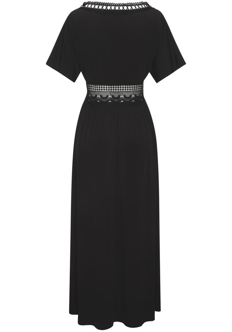 Lascana Lascana Strandkleid Tr&auml;gerkleid Damen - schwarz - 0 | SportScheck