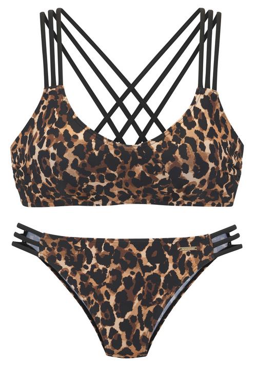 BRUNO BANANI Bustier-Bikini Bikini Set Damen