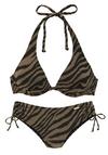 BRUNO BANANI B&uuml;gel-Bikini Bikini Set Damen - schwarz-gold