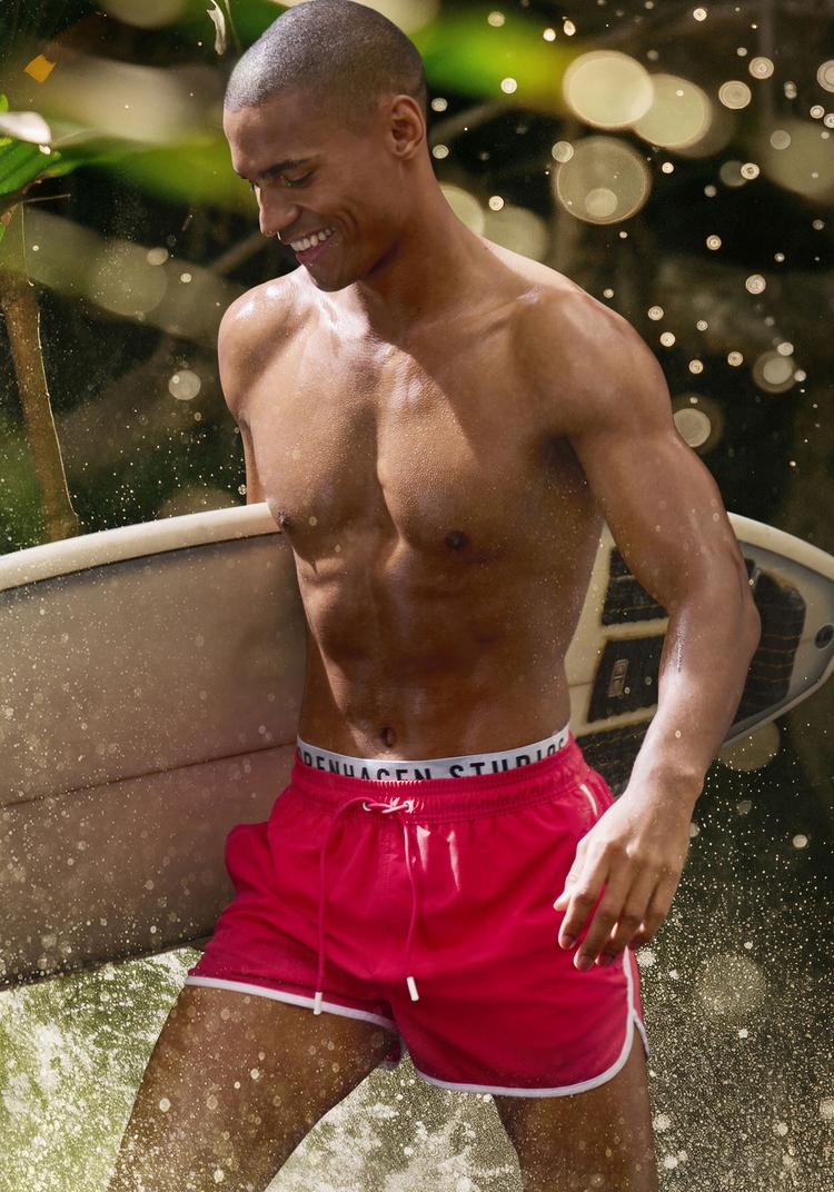 Copenhagen Studios Copenhagen Studios Badeshorts Badehose Herren - rot - 0 | SportScheck
