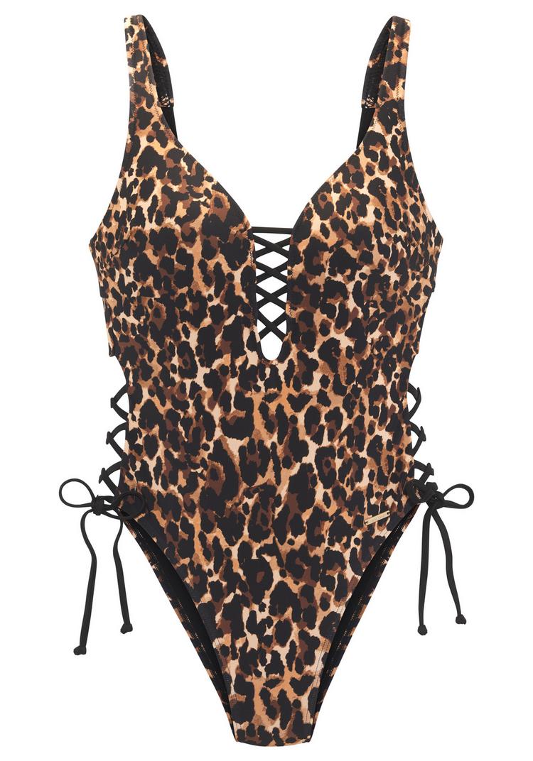 BRUNO BANANI BRUNO BANANI Badeanzug Badeanzug Damen - leo bedruckt - 0 | SportScheck