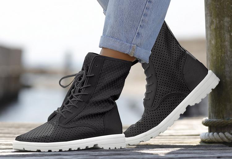 Lascana Lascana Stiefelette Boots Damen - schwarz - 0 | SportScheck