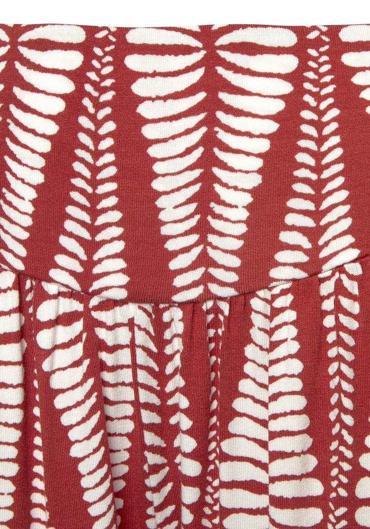 Lascana Lascana 7/8-Hose Printhose Damen - terracotta-creme bedruckt - 0 | SportScheck