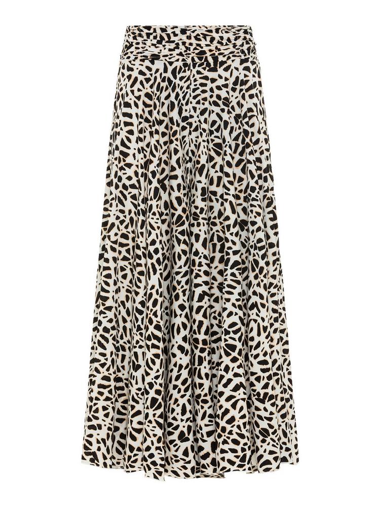 Lascana Lascana Hosenrock Hosenrock Damen - creme-schwarz bedruckt - 0 | SportScheck