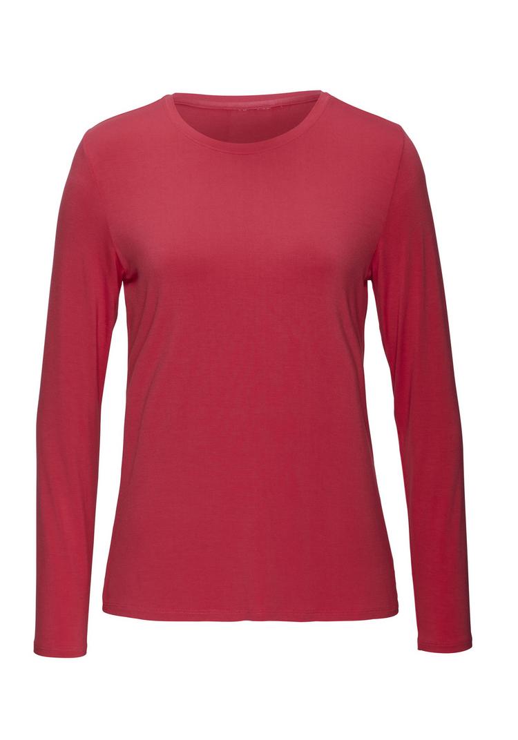 Lascana Lascana Langarmshirt Langarmshirt Damen - pink - schwarz - 0 | SportScheck