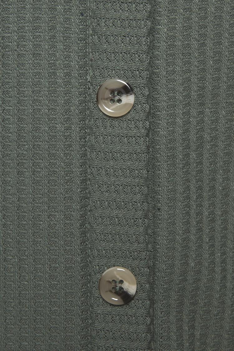 Lascana Lascana Kurzarmshirt T-Shirt Damen - khaki - 1 | SportScheck