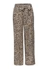Buffalo Palazzohose Stoffhose Damen - beige - blau