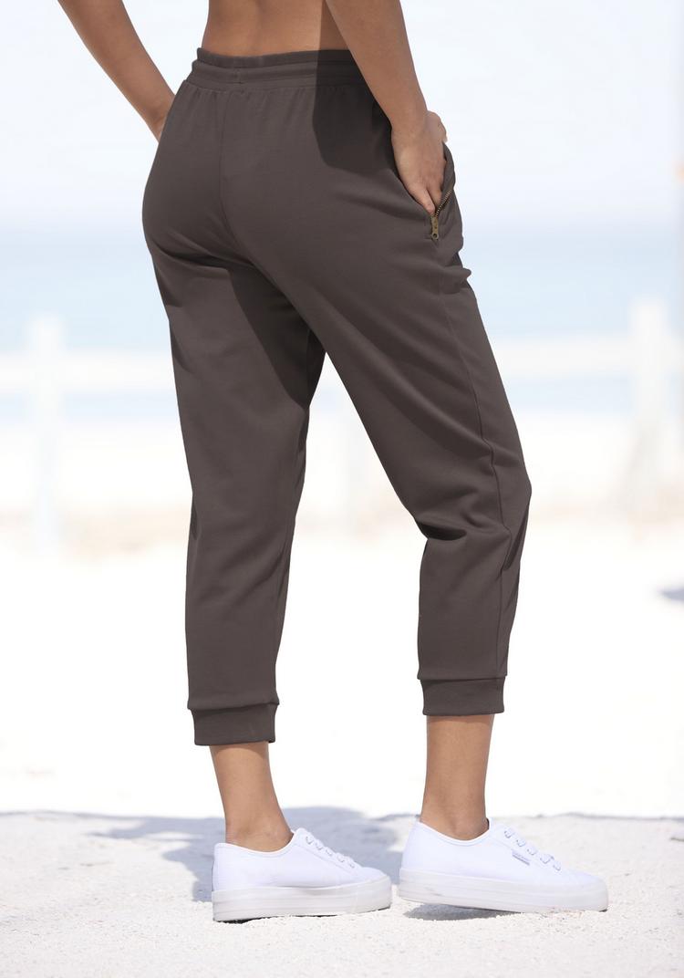 VENICE BEACH VENICE BEACH 7/8-Hose Printhose Damen - taupe - 0 | SportScheck