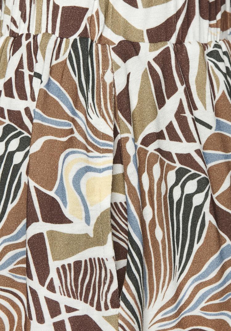 Lascana Lascana Strandshorts Shorts Damen - creme-khaki-hellblau-braun bedruckt - 0 | SportScheck