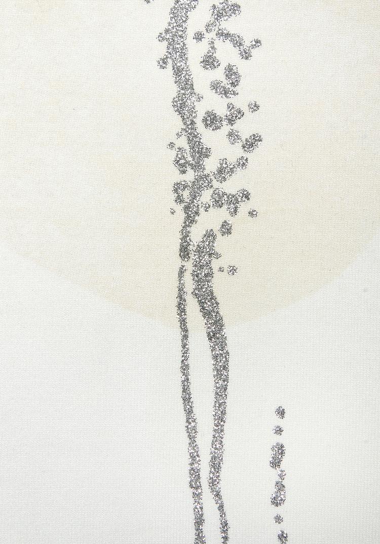 Lascana Lascana 3/4-Arm-Shirt Longshirt Damen - wei&szlig; - beige - silber - 2 | SportScheck