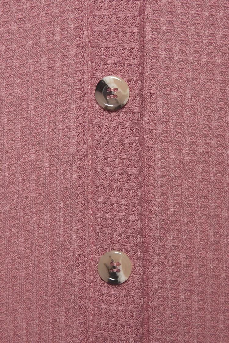 Lascana Lascana Kurzarmshirt T-Shirt Damen - beere - 1 | SportScheck