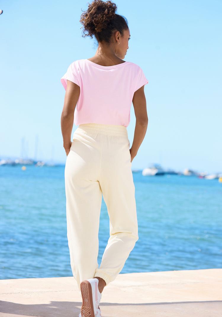 VENICE BEACH VENICE BEACH Kurzarmshirt T-Shirt Damen - rosa - 3 | SportScheck