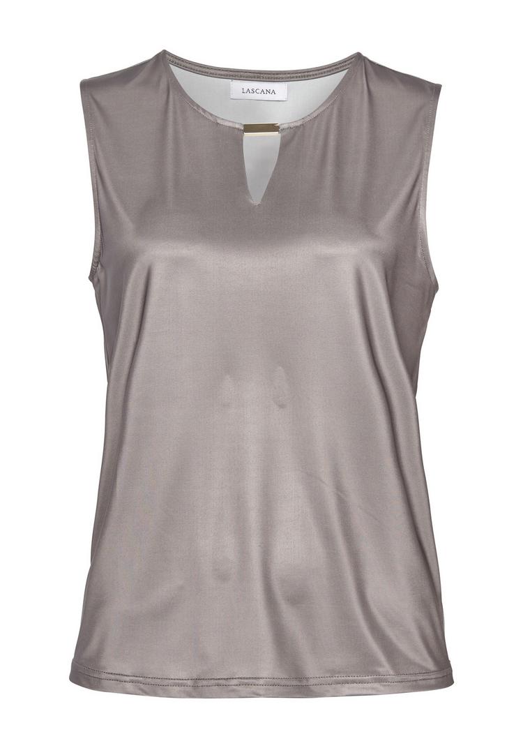 Lascana Lascana Tanktop Tanktop Damen - taupe - 0 | SportScheck