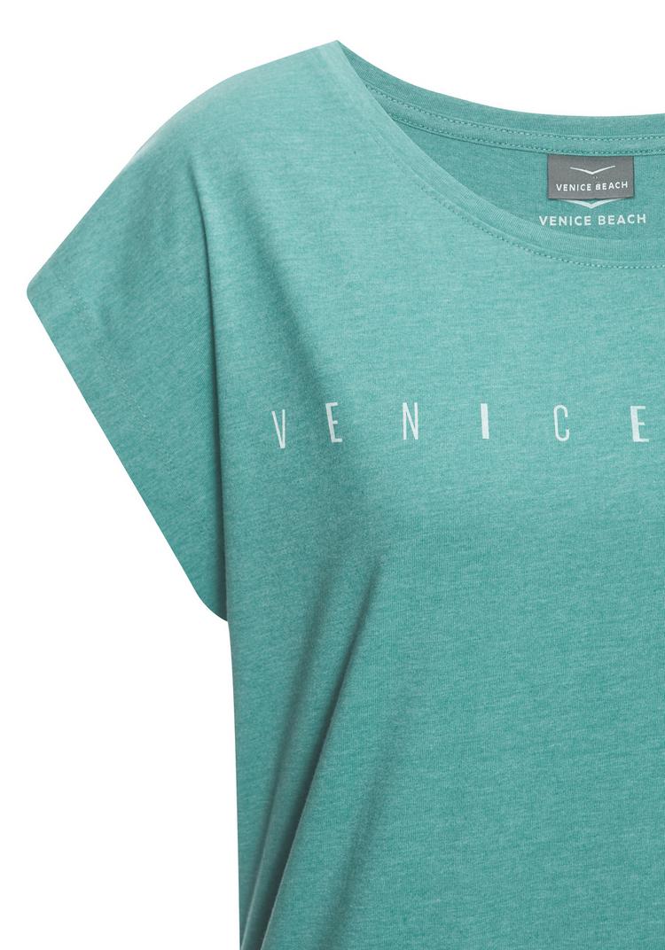 VENICE BEACH VENICE BEACH Kurzarmshirt T-Shirt Damen - gr&uuml;n - 0 | SportScheck