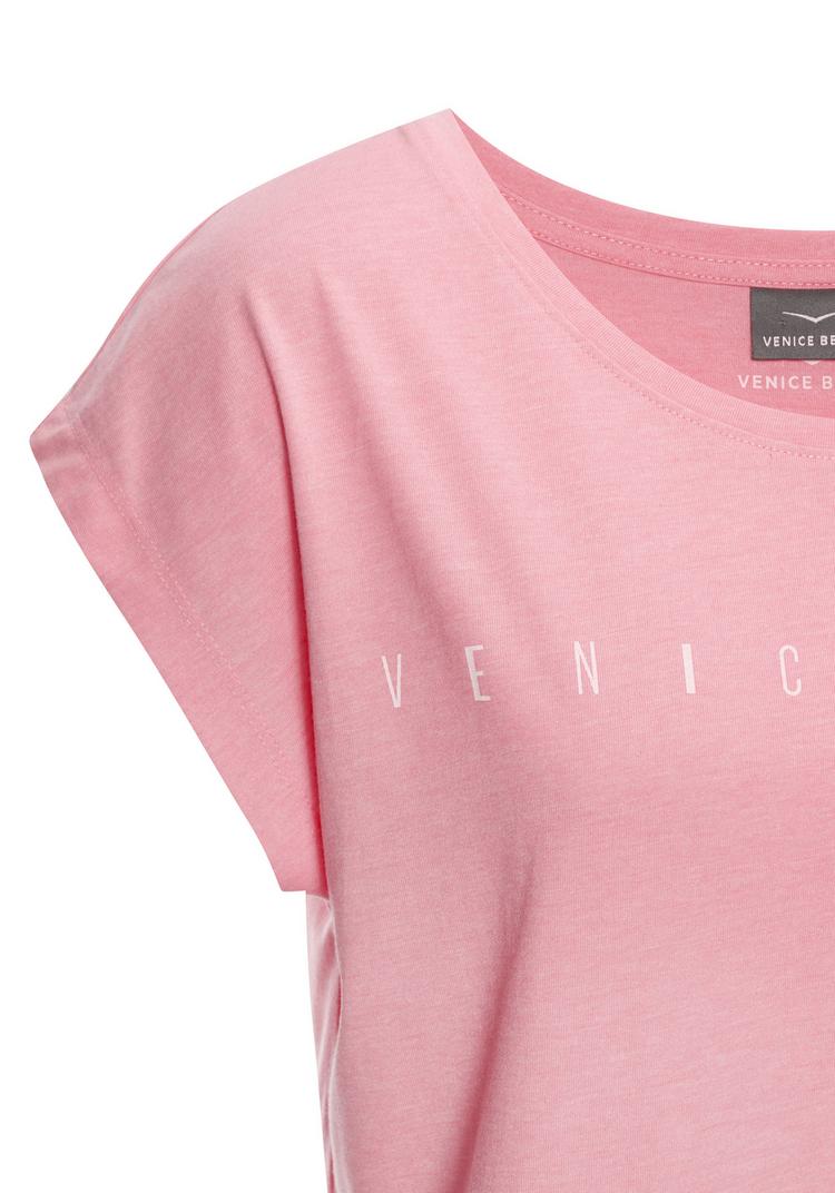 VENICE BEACH VENICE BEACH Kurzarmshirt T-Shirt Damen - pink - 0 | SportScheck