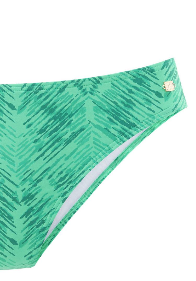 JETTE JETTE Bikini-Hose Bikini Hose Damen - gr&uuml;n bedruckt - 0 | SportScheck