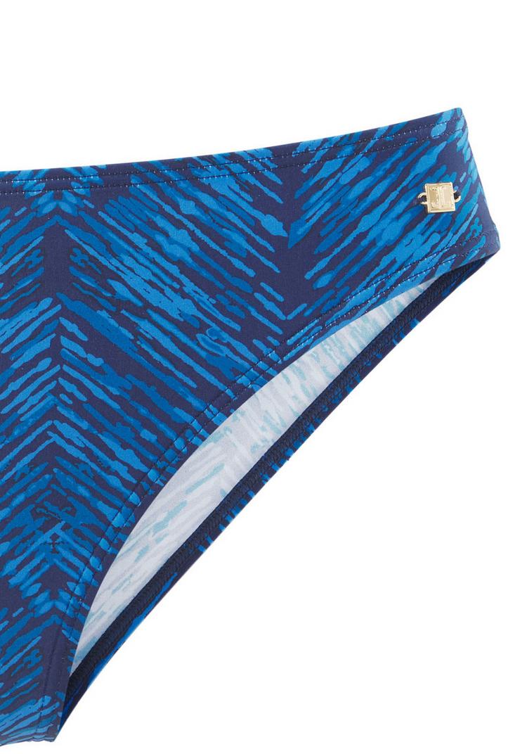 JETTE JETTE Bikini-Hose Bikini Hose Damen - marine bedruckt - 0 | SportScheck