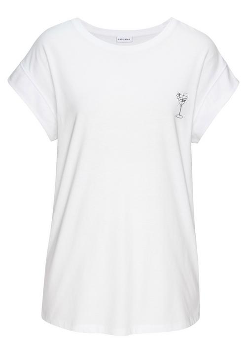 Lascana Kurzarmshirt T-Shirt Damen