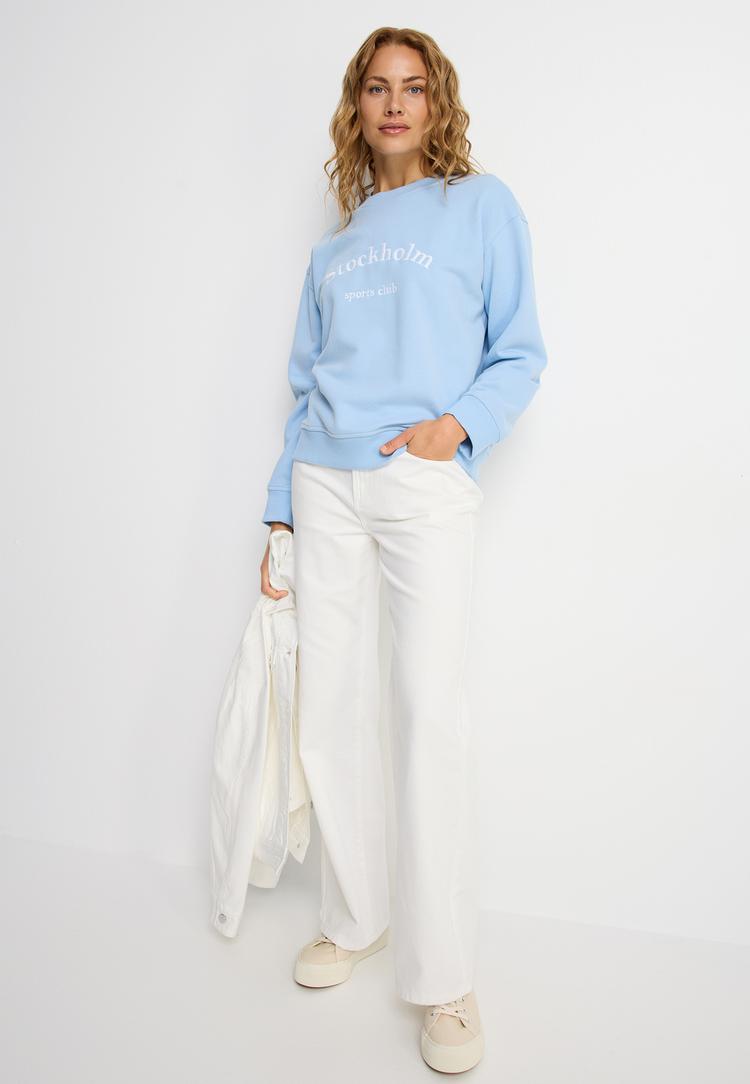 Lascana Lascana Sweatshirt Sweatshirt Damen - himmelblau - 2 | SportScheck