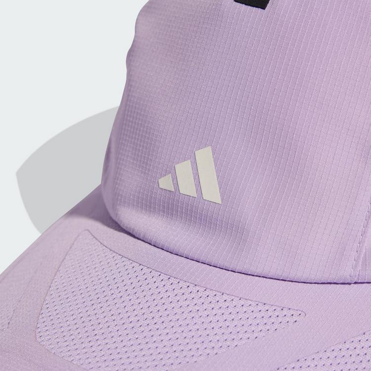 adidas adidas Running x Adizero Lightweight CLIMACOOL Cap - Powder Plum / Solar Yellow - 0 | SportScheck