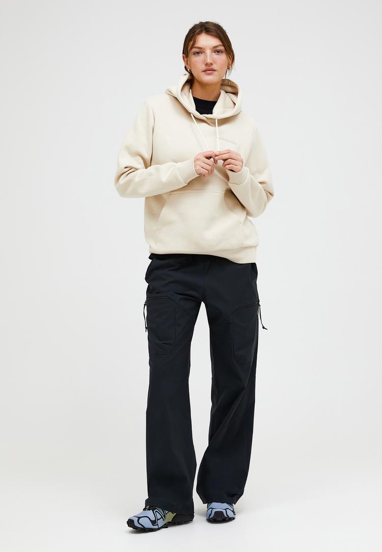 Peak Performance Peak Performance W Original Small Logo Hood Sweatshirt Damen - SANDBEIGE - 0 | SportScheck