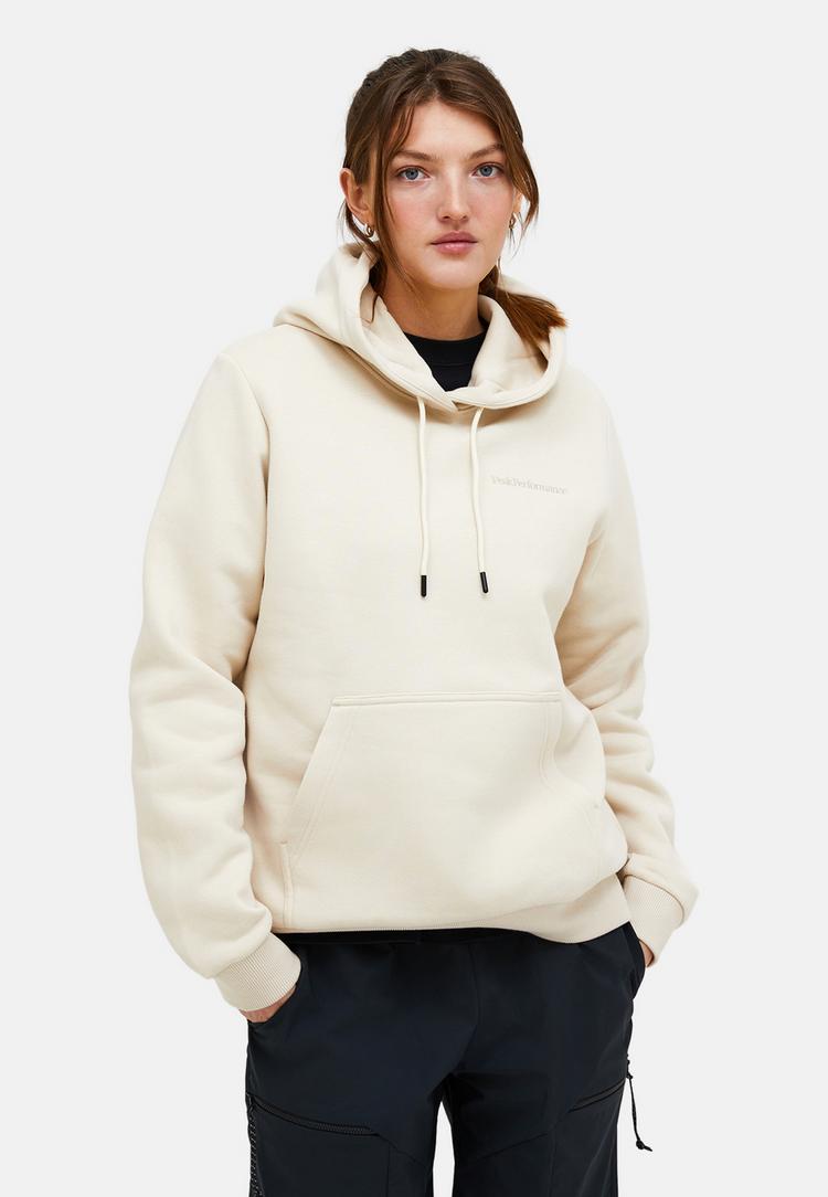 Peak Performance Peak Performance W Original Small Logo Hood Sweatshirt Damen - SANDBEIGE - 1 | SportScheck