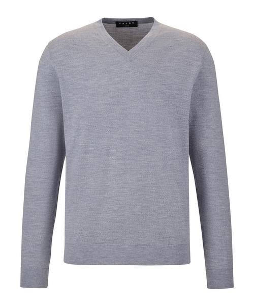 Falke Merino Ultrafine V-Neck Strickpullover Herren