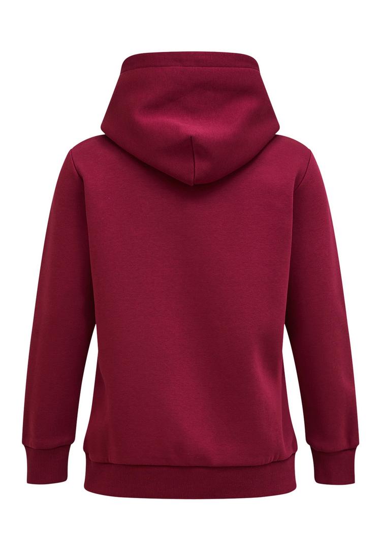 Peak Performance Peak Performance W Original Small Logo Hood Sweatshirt Damen - weinrot - 1 | SportScheck