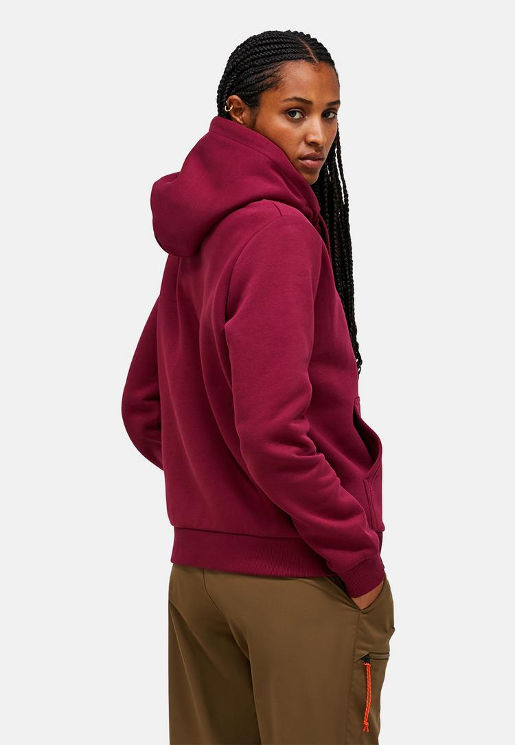 Peak Performance Peak Performance W Original Small Logo Hood Sweatshirt Damen - weinrot - 2 | SportScheck