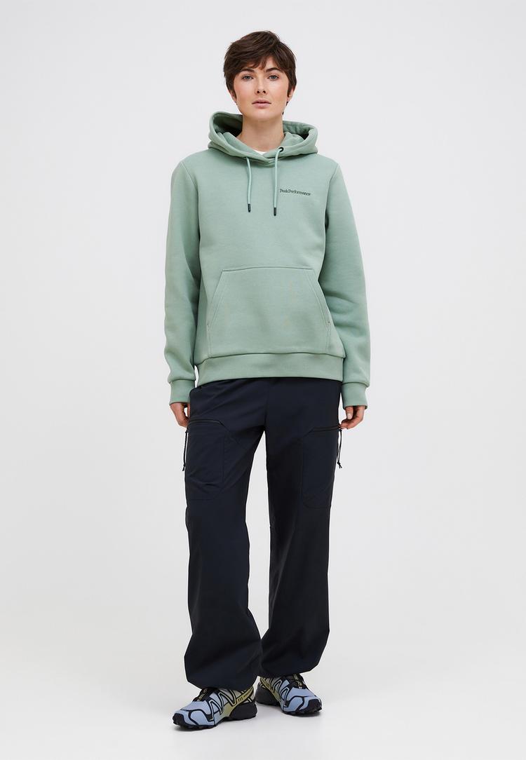 Peak Performance Peak Performance W Original Small Logo Hood Sweatshirt Damen - SALBEI - 0 | SportScheck
