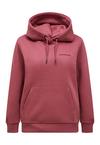 Peak Performance W Original Small Logo Hood Sweatshirt Damen - rotviolett