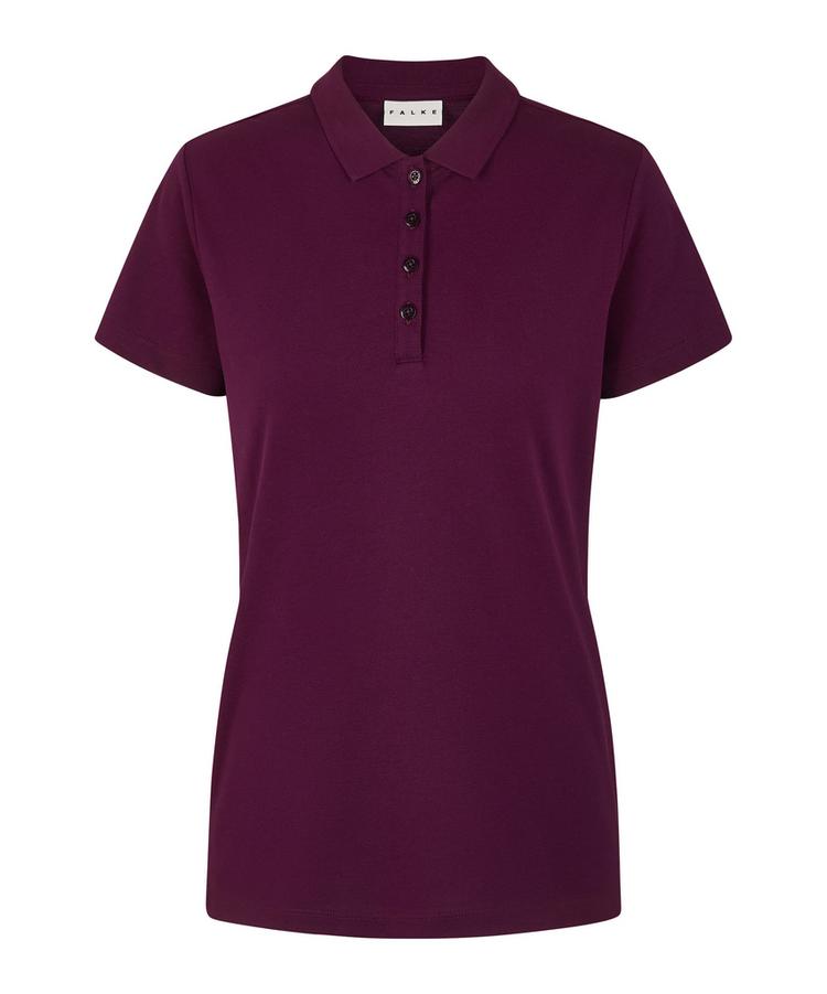 Falke Falke Pima Piqu&eacute; Polo Poloshirt Damen - vendetta (8704) - 0 | SportScheck