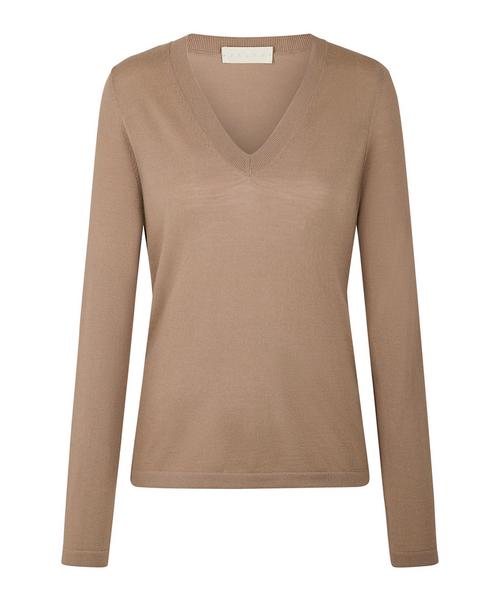 Falke Merino X-fine V-Neck Strickpullover Damen