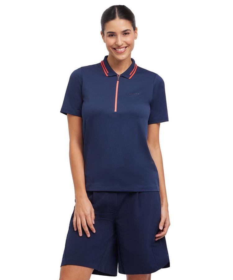 Falke Falke GO Poloshirt Poloshirt Damen - ocean (6119) - 0 | SportScheck