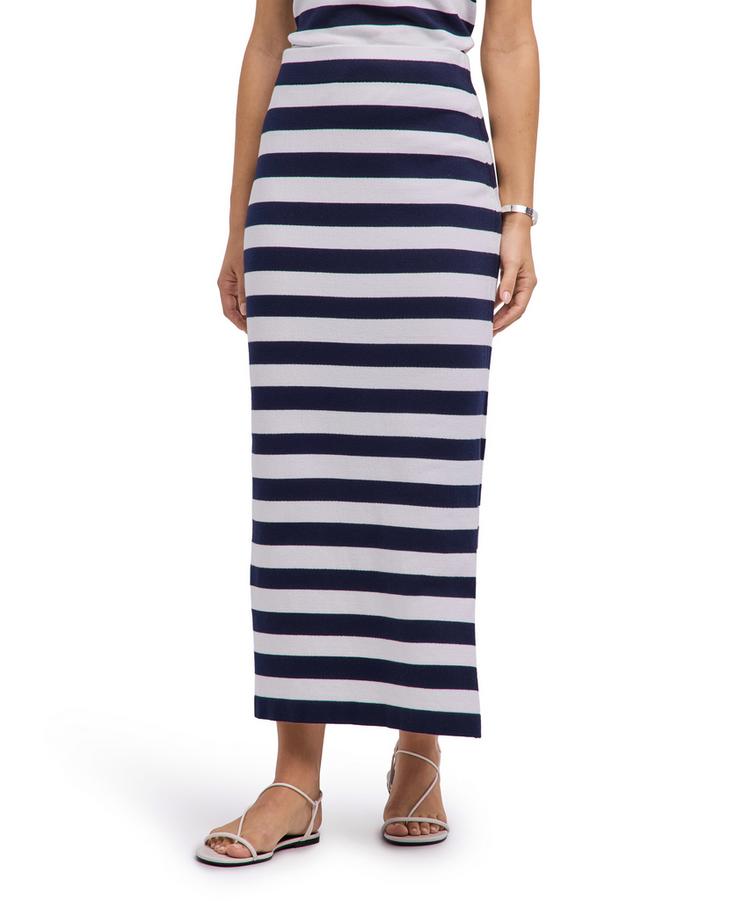 Falke Falke Cotton Midi Skirt Hosenrock Damen - dark blue (6439) - 0 | SportScheck