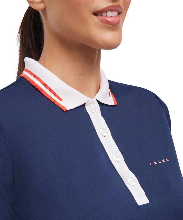 Falke Falke GO Poloshirt Poloshirt Damen - space blue (6116) - 2 | SportScheck
